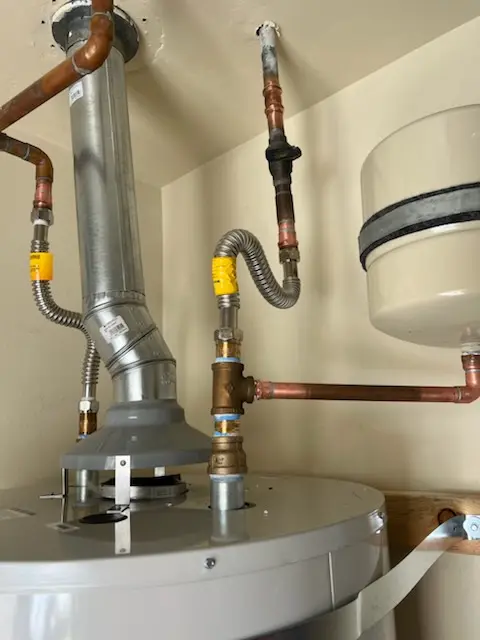 Water heater installation and plumbing repair in Trinidad